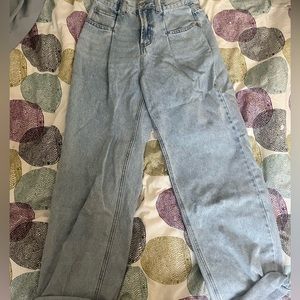 High rise mom jeans